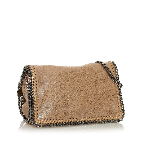 ステラマッカートニー ファラベラ ミニ ショルダーバッグ グレー ポリウレタン レディース Stella McCartney 【中古】