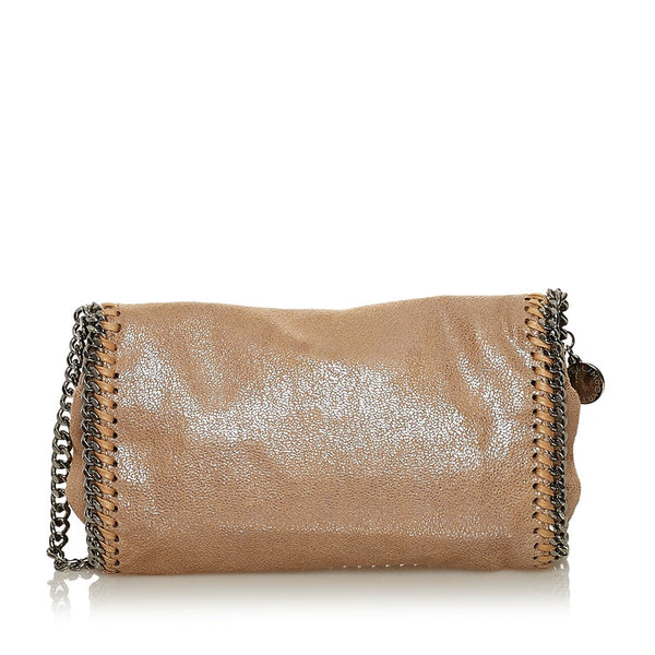 ステラマッカートニー ファラベラ ミニ ショルダーバッグ グレー ポリウレタン レディース Stella McCartney 【中古】
