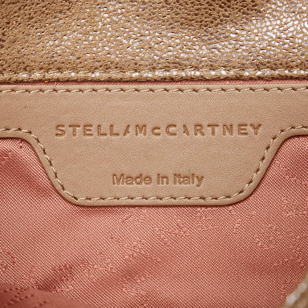 ステラマッカートニー ファラベラ ミニ ショルダーバッグ グレー ポリウレタン レディース Stella McCartney 【中古】