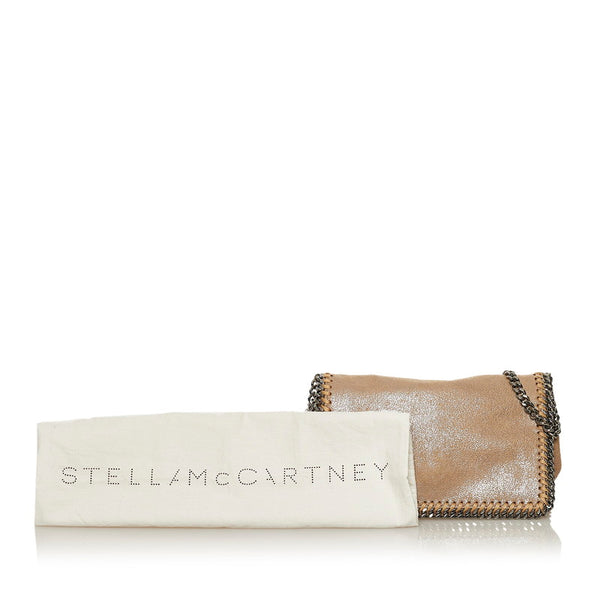 ステラマッカートニー ファラベラ ミニ ショルダーバッグ グレー ポリウレタン レディース Stella McCartney 【中古】