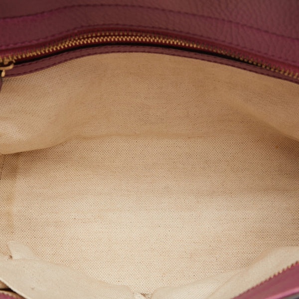 グッチ スウィングトート ハンドバッグ ショルダーバッグ 2WAY 368827 ピンク レザー レディース GUCCI 【中古】