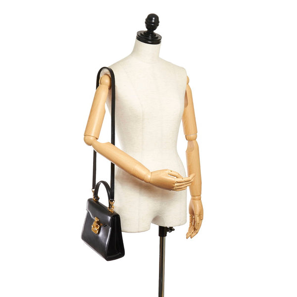 グッチ ハンドバッグ ショルダーバッグ 2way 000 2110 0211 ブラック レザー レディース GUCCI 【中古】