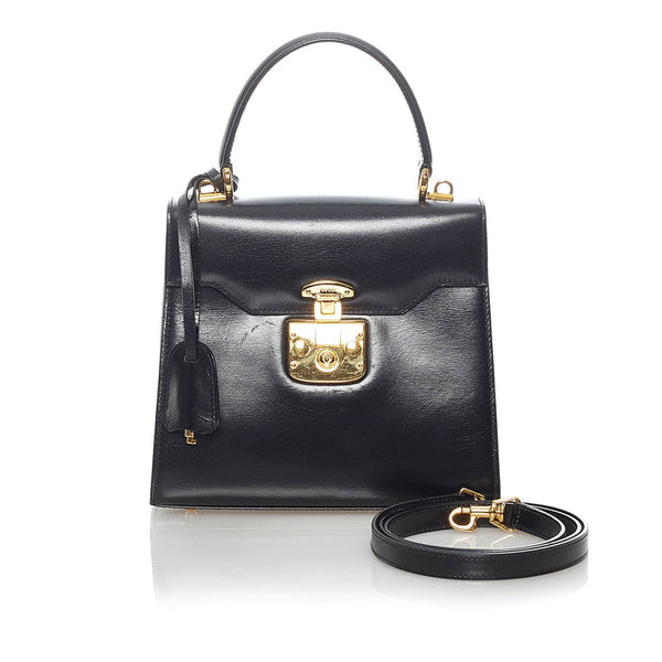 グッチ ハンドバッグ ショルダーバッグ 2way 000 2110 0211 ブラック レザー レディース GUCCI 【中古】