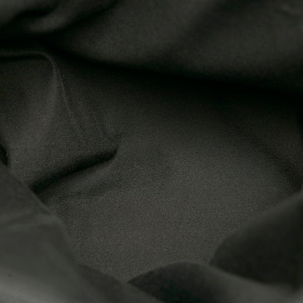 グッチ GGナイロン トートバッグ 143753 ブラック ナイロン レザー レディース GUCCI 【中古】