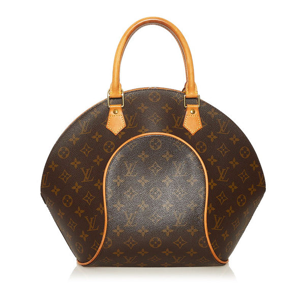 ルイ ヴィトン モノグラム エリプスMM ハンドバッグ M51126 ブラウン PVC レザー レディース LOUIS VUITTON 【中古】