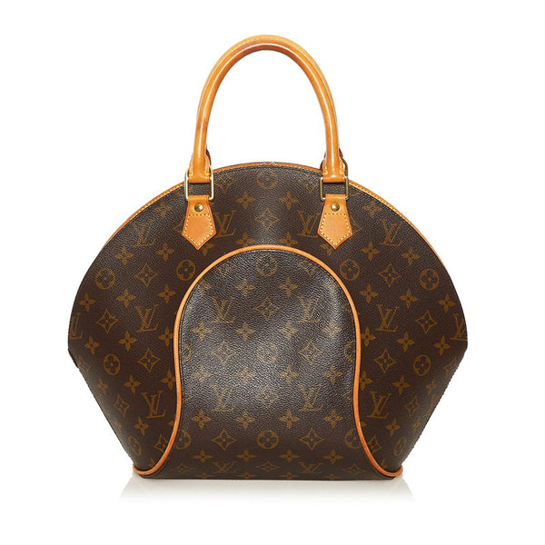 ルイ ヴィトン モノグラム エリプスMM ハンドバッグ M51126 ブラウン PVC レザー レディース LOUIS VUITTON 【中古】
