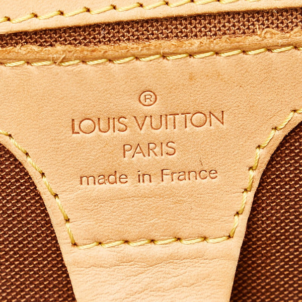 ルイ ヴィトン モノグラム エリプスMM ハンドバッグ M51126 ブラウン PVC レザー レディース LOUIS VUITTON 【中古】