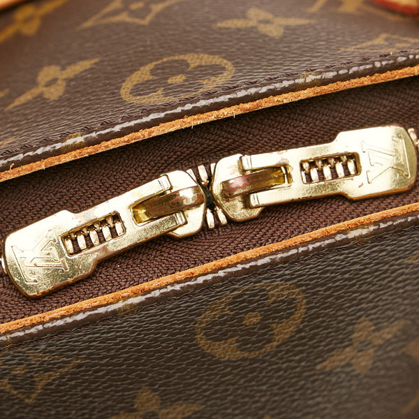 ルイ ヴィトン モノグラム エリプスMM ハンドバッグ M51126 ブラウン PVC レザー レディース LOUIS VUITTON 【中古】