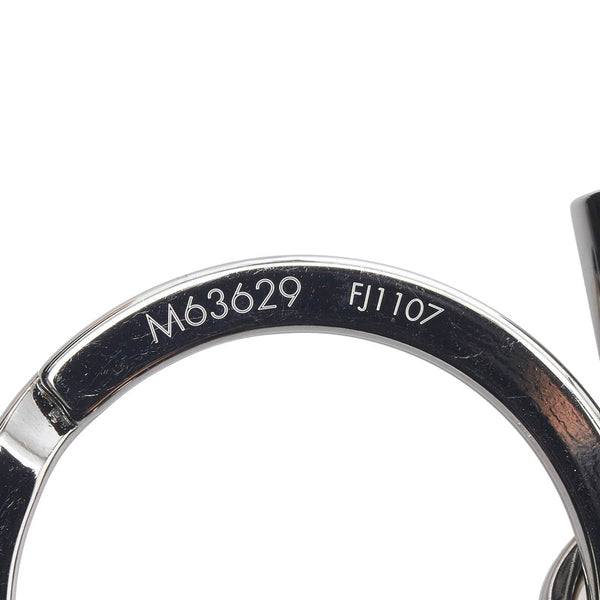 ルイ ヴィトン モノグラム エクリプス ポルトクレ シェンヌ モノグラムID ウォレットチェーン M63629 シルバー ブラック メタル PVC レザー メンズ LOUIS VUITTON 【中古】
