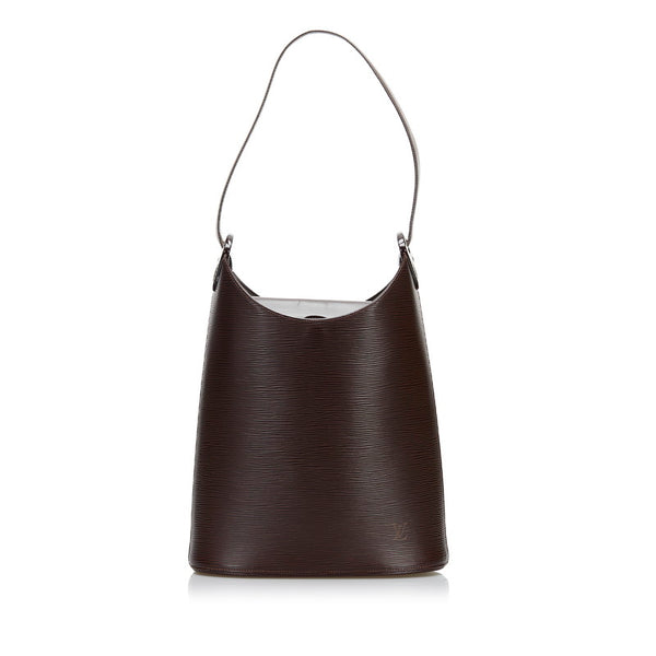 ルイ ヴィトン エピ ヴェルソー ショルダーバッグ M5281D モカ ブラウン レザー レディース LOUIS VUITTON 【中古】