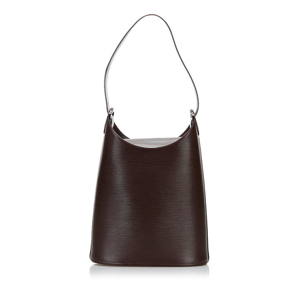 ルイ ヴィトン エピ ヴェルソー ショルダーバッグ M5281D モカ ブラウン レザー レディース LOUIS VUITTON 【中古】