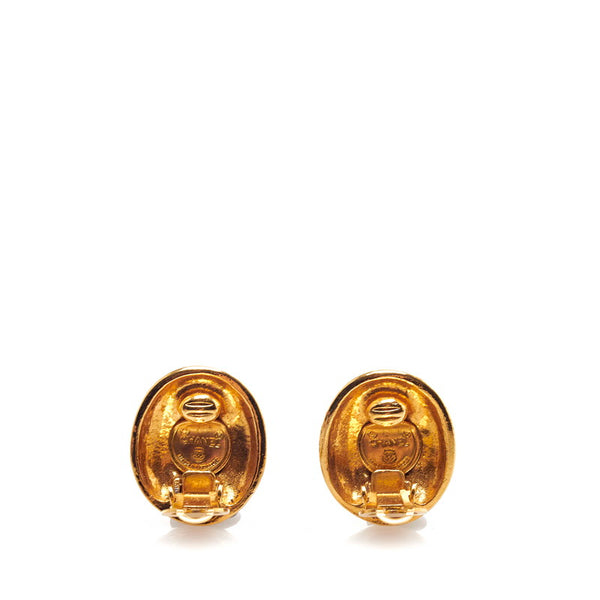 シャネル マドモアゼル イヤリング ゴールド メッキ レディース CHANEL 【中古】