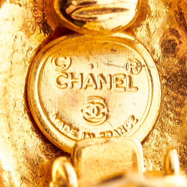 シャネル マドモアゼル イヤリング ゴールド メッキ レディース CHANEL 【中古】