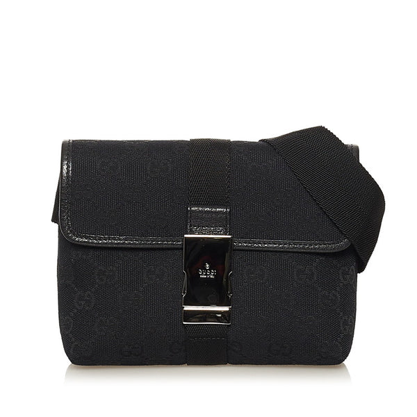 グッチ GGキャンバス ボディバッグ ウエストバッグ 131236 キャンバス レザー レディース GUCCI 【中古】