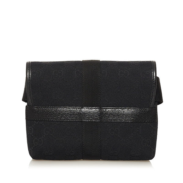 グッチ GGキャンバス ボディバッグ ウエストバッグ 131236 キャンバス レザー レディース GUCCI 【中古】