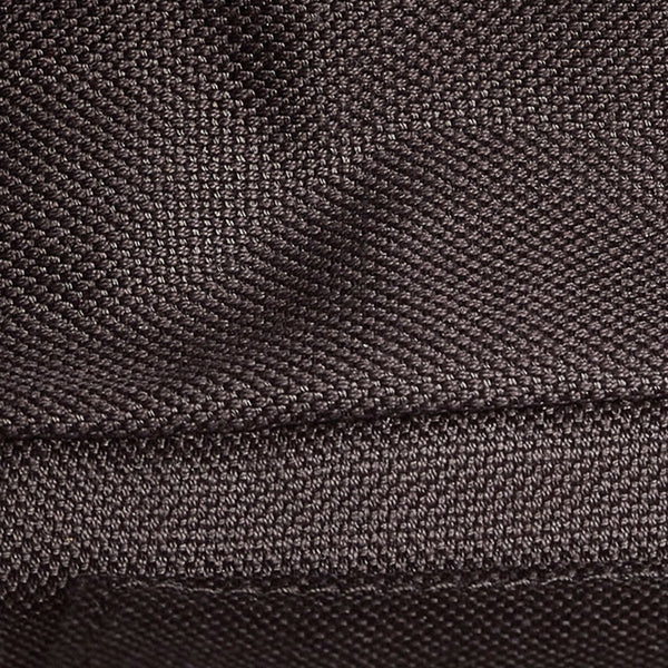 グッチ GGスプリーム 474293 ブラック グレー PVC レザー ウエストバッグ メンズ GUCCI 【中古】