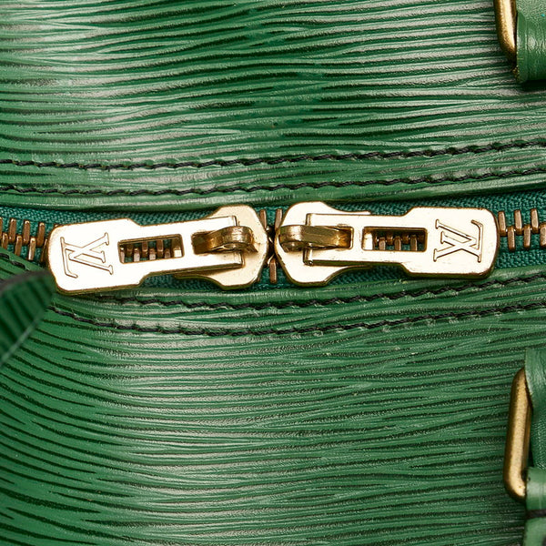 ルイ ヴィトン エピ キーポル60 ボストンバッグ M42944 ボルネオグリーン レザー レディース LOUIS VUITTON 【中古】