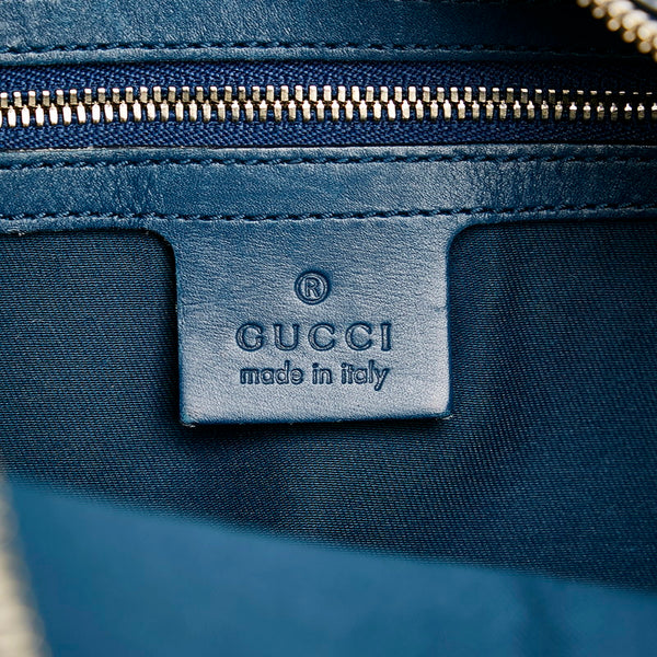 グッチ ホースビット ワンショルダーバッグ ハンドバッグ 145764 ダークグリーン パテントレザー レディース GUCCI 【中古】