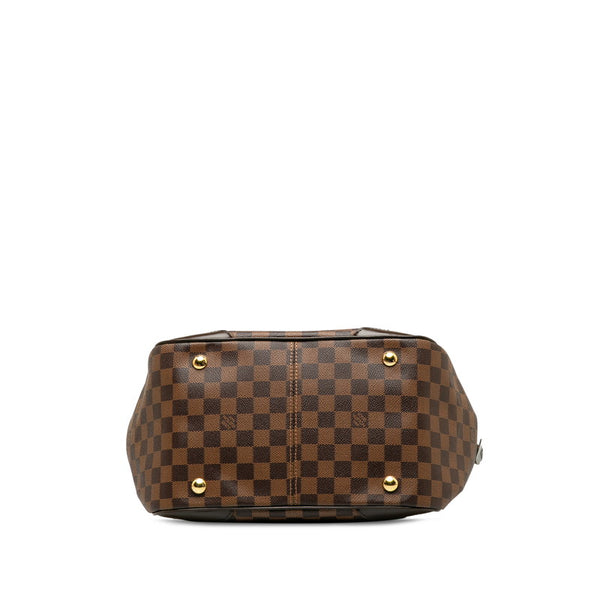 ルイ ヴィトン ダミエ ヴェローナMM  ハンドバッグ ショルダーバッグ N41118 ブラウン PVC レザー レディース LOUIS VUITTON 【中古】