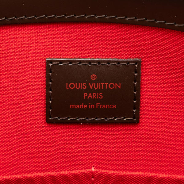 ルイ ヴィトン ダミエ ヴェローナMM  ハンドバッグ ショルダーバッグ N41118 ブラウン PVC レザー レディース LOUIS VUITTON 【中古】