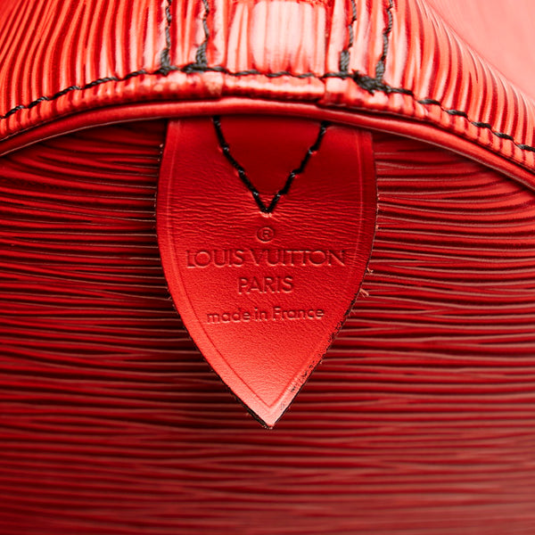 ルイ ヴィトン エピ キーポル 50 ボストンバッグ トラベルバッグ M42967 カスティリアンレッド レザー レディース LOUIS VUITTON 【中古】