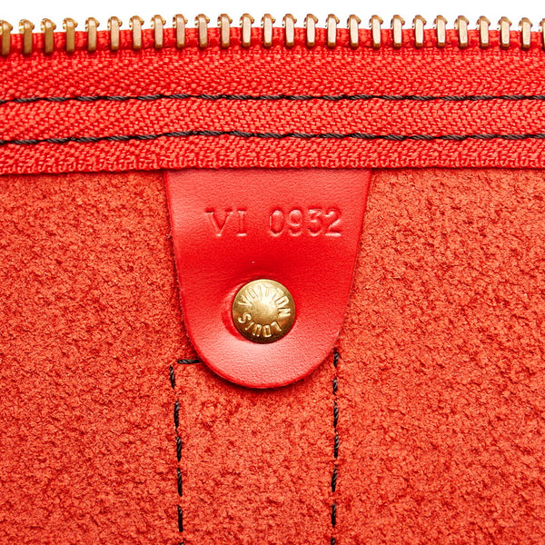 ルイ ヴィトン エピ キーポル 50 ボストンバッグ トラベルバッグ M42967 カスティリアンレッド レザー レディース LOUIS VUITTON 【中古】