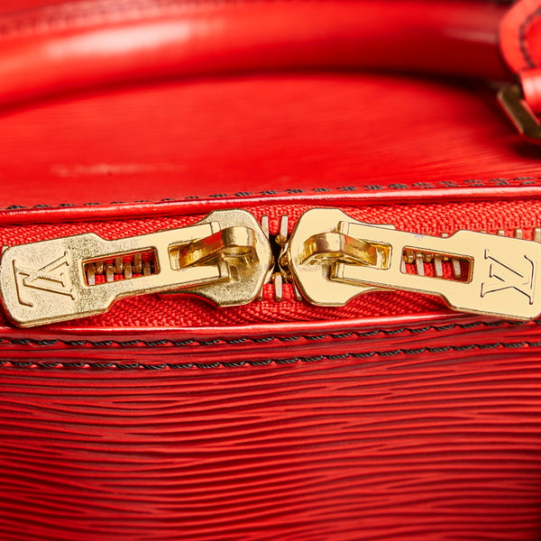 ルイ ヴィトン エピ キーポル 50 ボストンバッグ トラベルバッグ M42967 カスティリアンレッド レザー レディース LOUIS VUITTON 【中古】