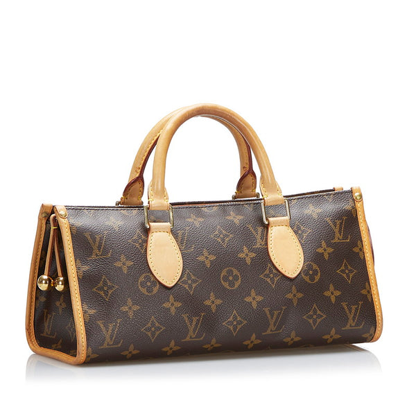 ルイ ヴィトン モノグラム ポパンクール ハンドバッグ M40009 ブラウン PVC レザー レディース LOUIS VUITTON 【中古】