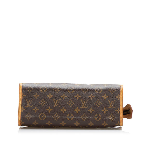 ルイ ヴィトン モノグラム ポパンクール ハンドバッグ M40009 ブラウン PVC レザー レディース LOUIS VUITTON 【中古】