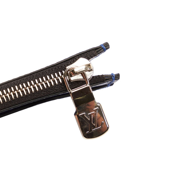 ルイ ヴィトン モノグラム タイガラマ コインカード ホルダー M30270 コバルト レザー メンズ LOUIS VUITTON 【中古】