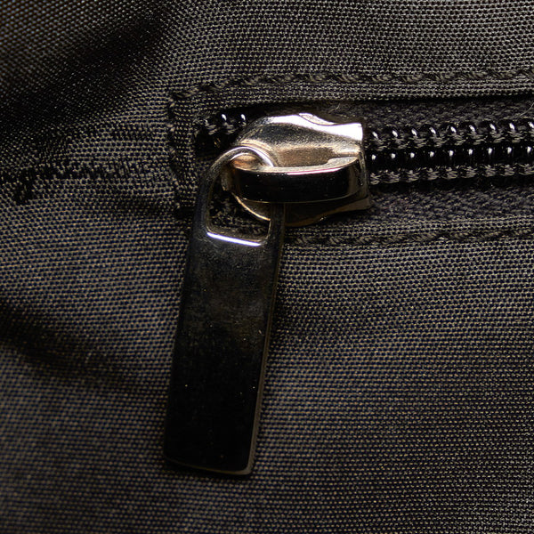 サルヴァトーレフェラガモ ガンチーニ ショルダーバッグ AU-21 0868 ブラウン ナイロン レザー レディース Salvatore Ferragamo 【中古】