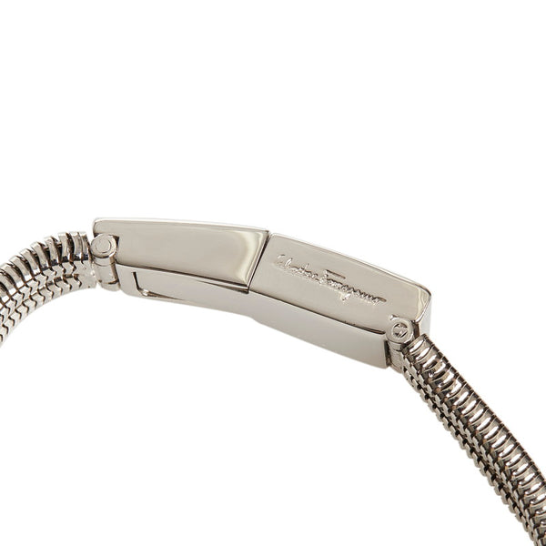 サルヴァトーレフェラガモ ブレスレット シルバー メタル メンズ Salvatore Ferragamo 【中古】