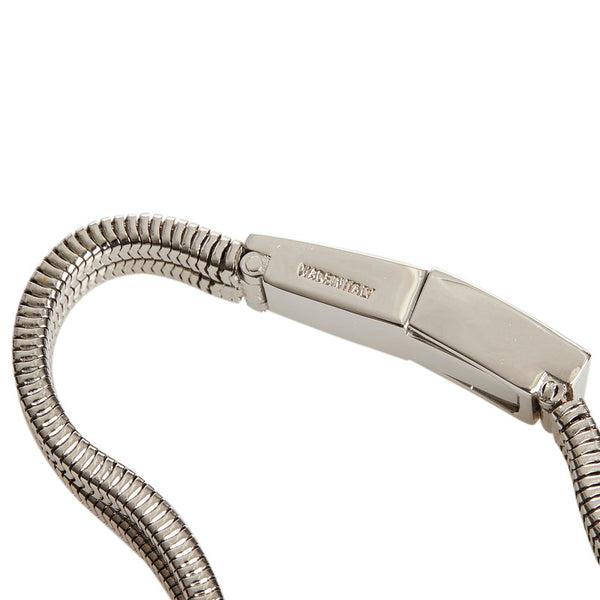 サルヴァトーレフェラガモ ブレスレット シルバー メタル メンズ Salvatore Ferragamo 【中古】