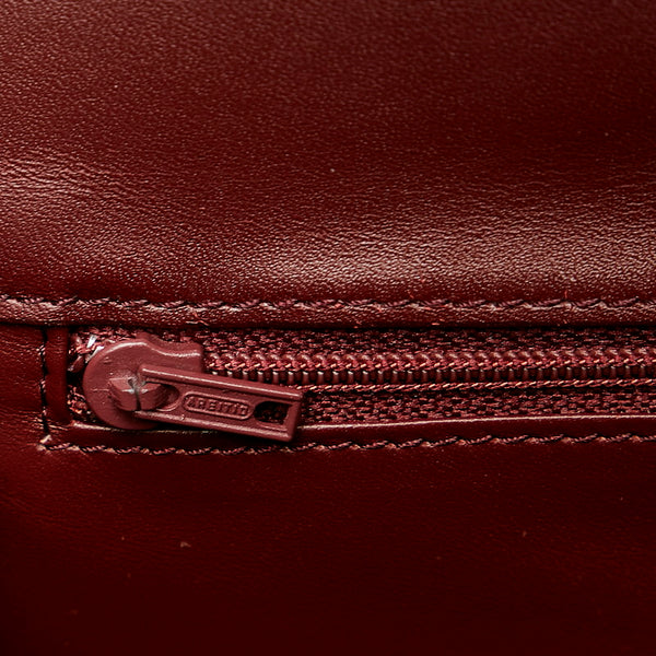 カルティエ マストライン 斜め掛け ショルダーバッグ ボルドー レザー レディース CARTIER 【中古】