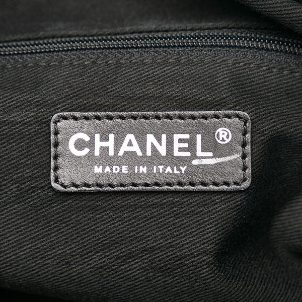 シャネル キルティング ココマーク ハンドバッグ ショルダーバッグ ブラック レザー レディース CHANEL 【中古】