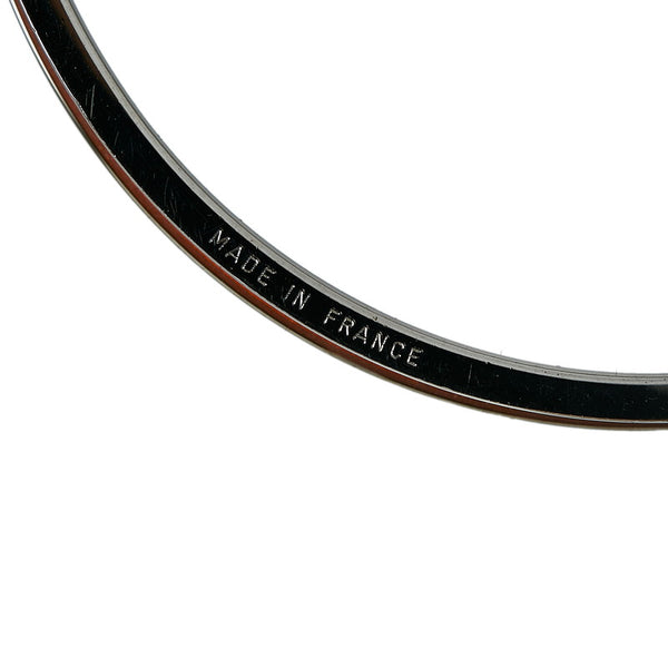エルメス ケリーバングル Hモチーフ バングル ブレスレット シルバー オレンジ メタル レディース HERMES 【中古】