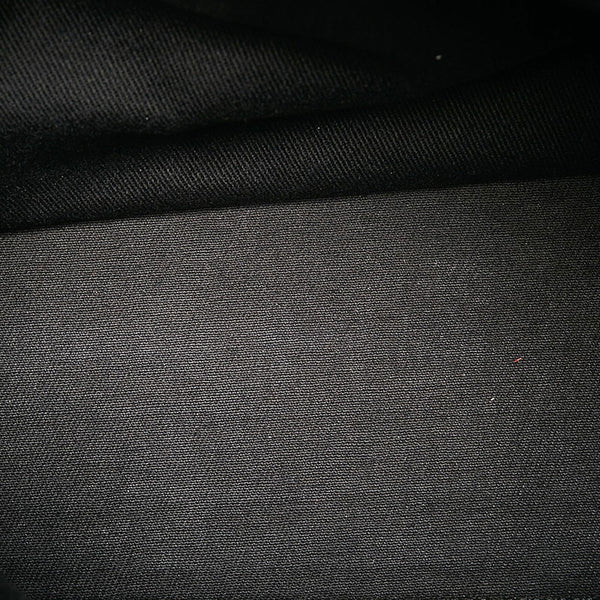 サンローラン ミューズトゥー ハンドバッグ ブラック レザー キャンバス レディース SAINT LAURENT 【中古】