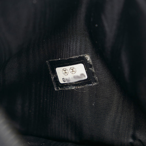 シャネル ココマーク ラウンドファスナー 長財布 ブラック キャビアスキン レディース CHANEL 【中古】