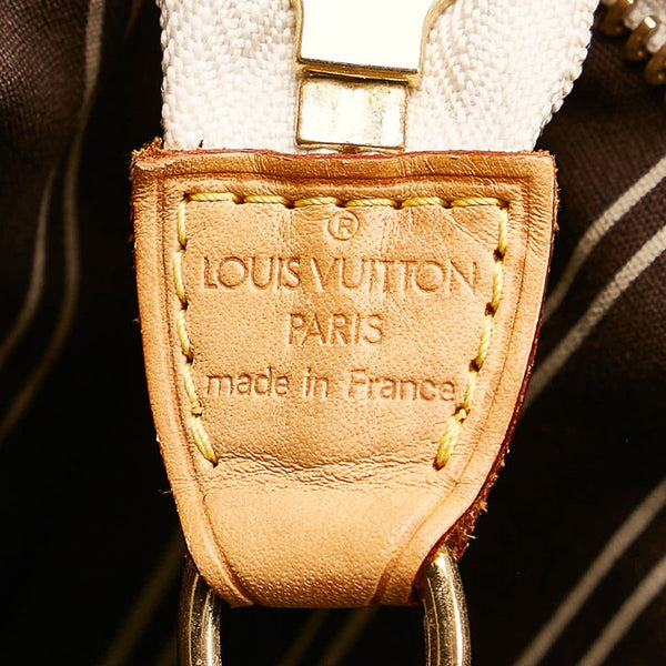ルイ ヴィトン アンティグア カバMM トートバッグ M40036 オフホワイト ダークブラウン キャンバス レディース LOUIS VUITTON 【中古】