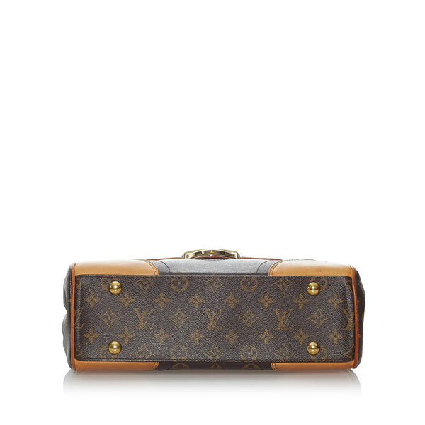 ルイ ヴィトン モノグラム ビバリー MM  ワンショルダー M40121 ブラウン PVC レザー レディース LOUIS VUITTON 【中古】