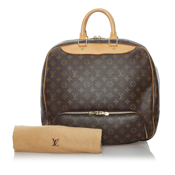 ルイ ヴィトン モノグラム  エヴァジオン ボストンバッグ M41443 ブラウン PVC レザー レディース LOUIS VUITTON 【中古】