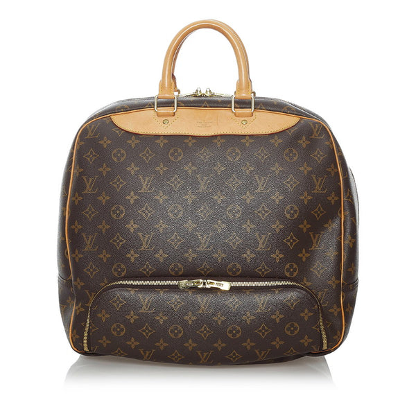 ルイ ヴィトン モノグラム  エヴァジオン ボストンバッグ M41443 ブラウン PVC レザー レディース LOUIS VUITTON 【中古】