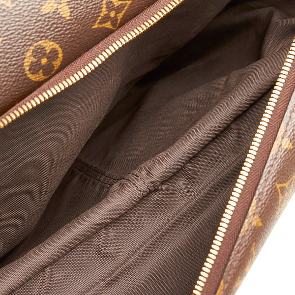 ルイ ヴィトン モノグラム  エヴァジオン ボストンバッグ M41443 ブラウン PVC レザー レディース LOUIS VUITTON 【中古】