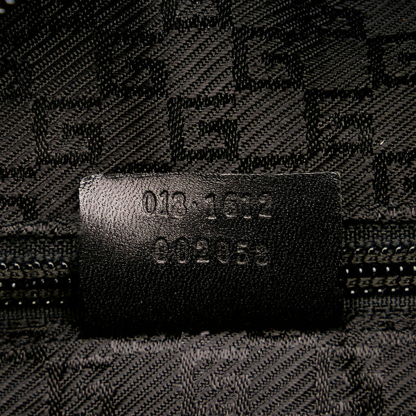 グッチ 斜め掛けショルダーバッグ 018 1612 レッド キャンバス レザー レディース GUCCI 【中古】