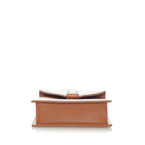 エム シー エム ミニ ハンドバッグ ショルダーバッグ 2WAY ブラウン レザー レディース MCM 【中古】