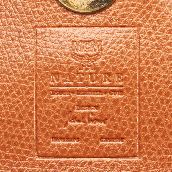 エム シー エム ミニ ハンドバッグ ショルダーバッグ 2WAY ブラウン レザー レディース MCM 【中古】