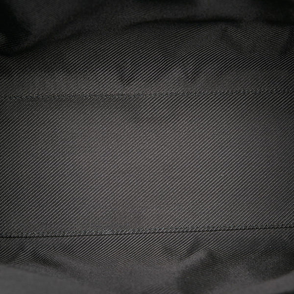 グッチ ジャッキー GGキャンバス ハンドバッグ 002 1067 ブラック キャンバス レザー レディース GUCCI 【中古】