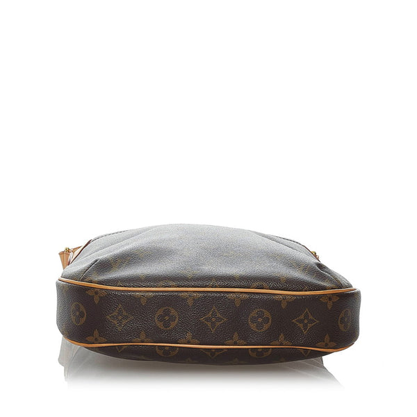 ルイ ヴィトン モノグラム  オデオンPM M56390 ブラウン PVC レザー 斜めがけ ショルダー レディース LOUIS VUITTON 【中古】