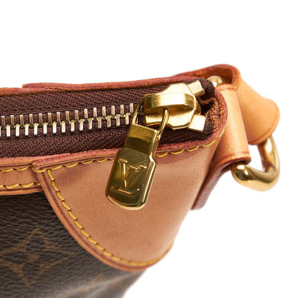 ルイ ヴィトン モノグラム  オデオンPM M56390 ブラウン PVC レザー 斜めがけ ショルダー レディース LOUIS VUITTON 【中古】