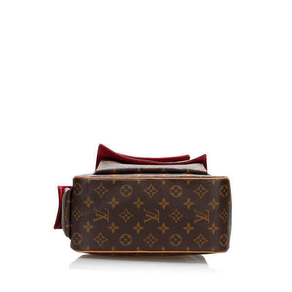 ルイ ヴィトン モノグラム エクサントリ シテ ハンドバッグ M51161 ブラウン PVC レザー レディース LOUIS VUITTON 【中古】